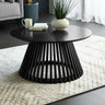 Ollie Round Coffee Table - Light Brown - OLL001