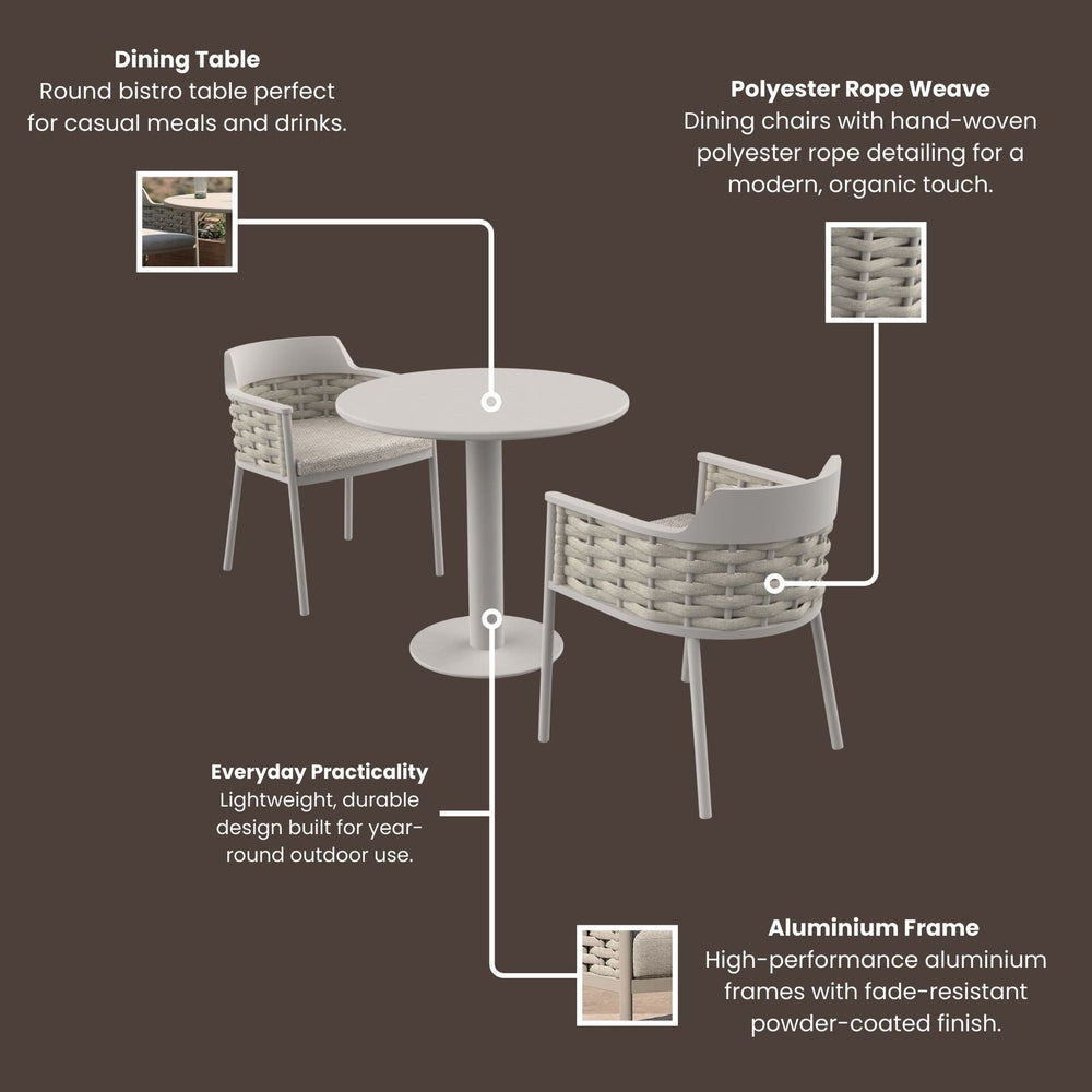 Image of OLMA 2-Seater Bistro Set