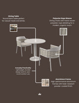 Image of OLMA 2-Seater Bistro Set