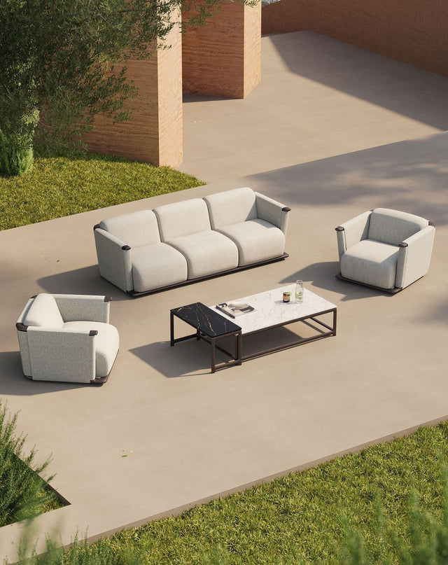 Image of ORYN 5-Seater Lounging Set with Coffee & Side Table