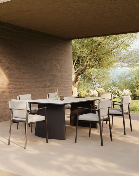 Image of ORYN 6-Seater Dining Table and Chairs