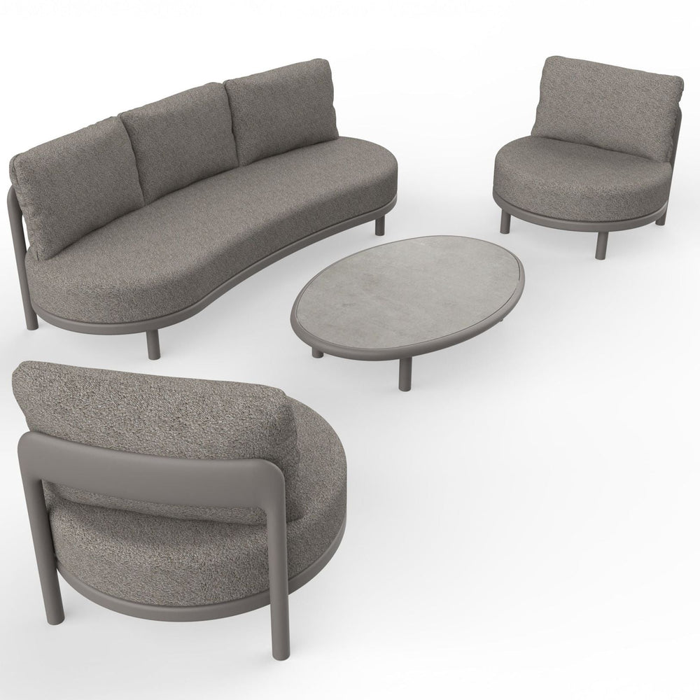 Image of OSLO 5 Seater Lounging Set with Coffee Table