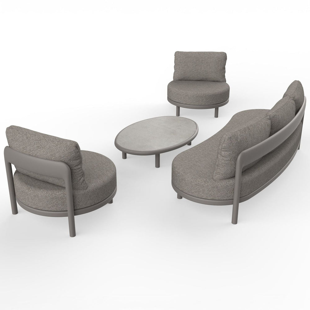 Image of OSLO 5 Seater Lounging Set with Coffee Table