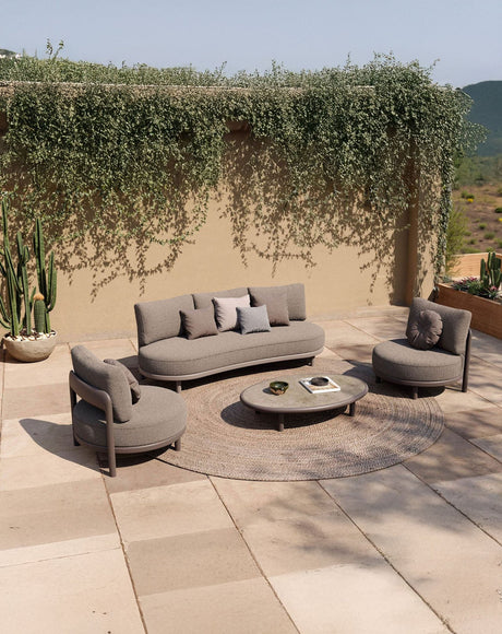 Image of OSLO 5 Seater Lounging Set with Coffee Table