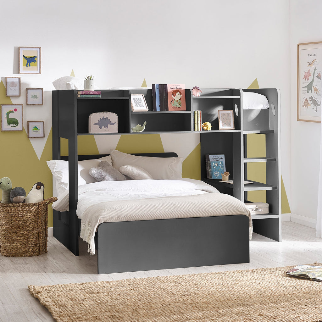 Owen Bunk Bed - Black - OWE002