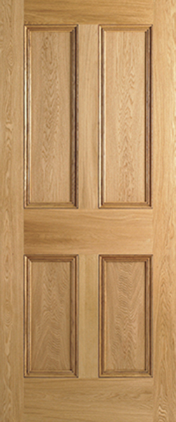 Oak 4P - Unfinished Oak - 1981 x 610 (24") x 35mm