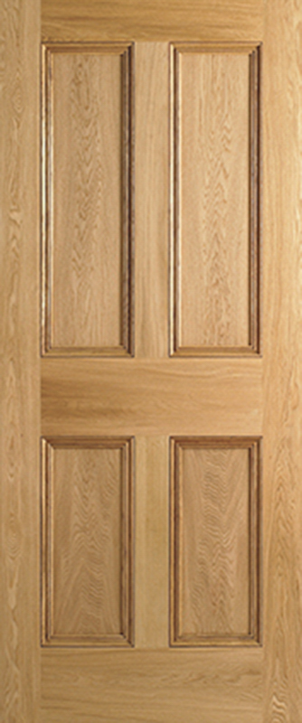 Oak 4P - Unfinished Oak - 1981 x 610 (24") x 35mm