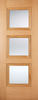 Oak Amsterdam Glazed 3L - Pre-finished Oak - 1981 x 686 (27") x 35mm