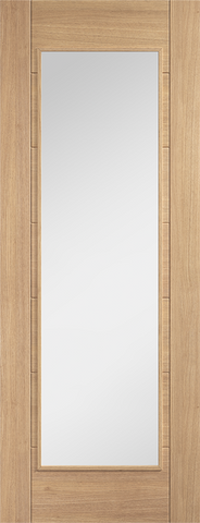 Oak Carini Glazed 1L Pre finished - Pre-finished Oak - 1981 x 686 (27") x 35mm