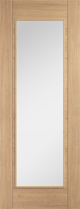 Oak Carini Glazed 1L Pre finished - Pre-finished Oak - 1981 x 686 (27") x 35mm