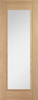 Oak Carini Glazed 1L - Unfinished Oak - 1981 x 686 (27") x 35mm