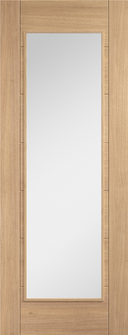 Oak Carini Glazed 1L - Unfinished Oak - 1981 x 686 (27") x 35mm