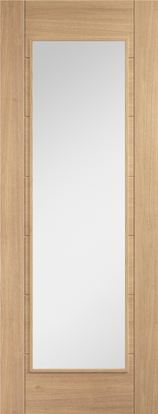 Oak Carini Glazed 1L - Unfinished Oak - 1981 x 686 (27") x 35mm