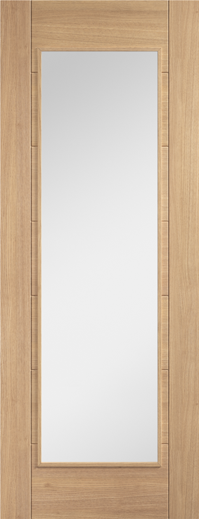 Oak Carini Glazed 1L - Unfinished Oak - 1981 x 686 (27") x 35mm