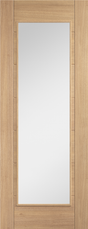 Oak Carini Glazed 1L - Unfinished Oak - 1981 x 686 (27") x 35mm
