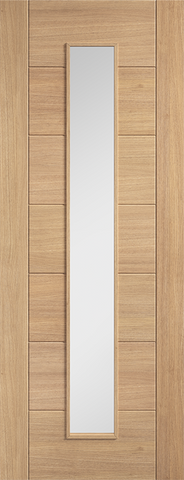 Oak Carini Long Light Glazed - Unfinished Oak - 1981 x 686 (27") x 35mm