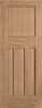 Oak DX 30s Style - Unfinished Oak - 1981 x 686 (27") x 35mm
