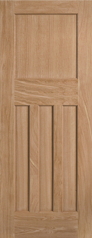 Oak DX 30s Style - Unfinished Oak - 1981 x 686 (27") x 35mm