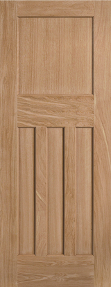 Oak DX 30s Style - Unfinished Oak - 1981 x 686 (27") x 35mm