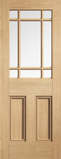 Oak Downham Glazed 9L - Standard - 1981 x 686 (27") x 35mm