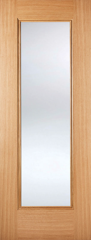 Oak Eindhoven Glazed 1L - Pre-finished Oak - 1981 x 762 (30") x 35mm