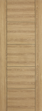 Oak Laminated Vancouver 5P - Standard - 1981 x 610 (24") x 35mm