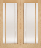 Oak Lincoln Glazed 3L Pairs - Standard - 1981 x 914 (36") x 40mm