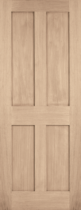 Oak London Pre finished - Pre-finished Oak - 1981 x 686 (27") x 35mm