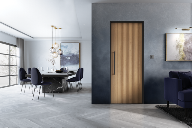 Oak Melbourne Pre finished LifeStyle - Pre-finished Oak - 1981 x 610 (24") x 35mm