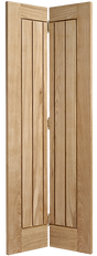 Oak Mexicano Bi Fold Pre Finished - Pre-finished Oak - 1981 x 686 (27") x 35mm