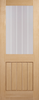 Oak Mexicano Glazed Half Light Pre Finished - Pre-finished Oak - 1981 x 686 (27") x 35mm