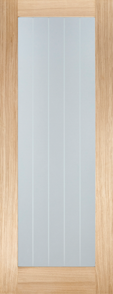 Oak Mexicano Pattern 10 Glazed - Unfinished Oak - 1981 x 686 (27") x 35mm