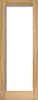 Oak Pattern 10 Glazed 1L Clear - Unfinished Oak - 1981 x 533 (21") x 35mm