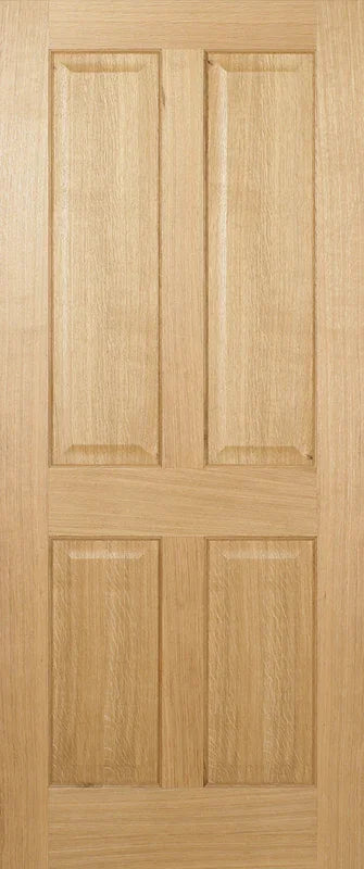 Oak Regency 4P Pre finished - Pre-finished Oak - 1981 x 610 (24") x 35mm