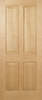 Oak Regency 4P Pre finished - Pre-finished Oak - 1981 x 610 (24") x 35mm