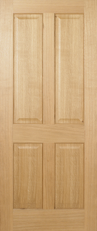 Oak Regency 4P Pre finished - Pre-finished Oak - 1981 x 610 (24") x 35mm
