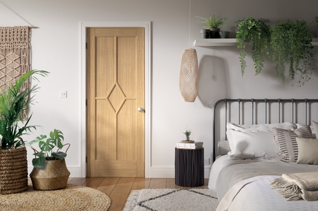Oak Reims 5P Pre finished LifeStyle - Pre-finished Oak - 1981 x 686 (27") x 35mm