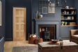 Oak Shaker 4P Pre Finished LifeStyle - Pre-finished Oak - 1981 x 533 (21") x 35mm