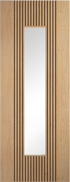 Oak Sydney Glazed Pre finished - Standard - 1981 x 686 (27") x 35mm