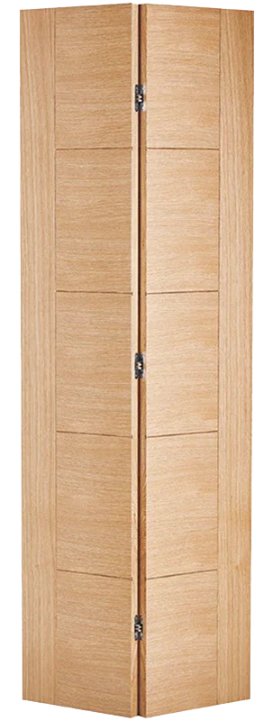 Oak Vancouver Bi Fold - Pre-finished Oak - 1981 x 686 (27") x 35mm