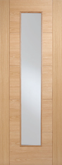 Oak Vancouver Glazed Long Light - Standard - 1981 x 686 (27") x 35mm