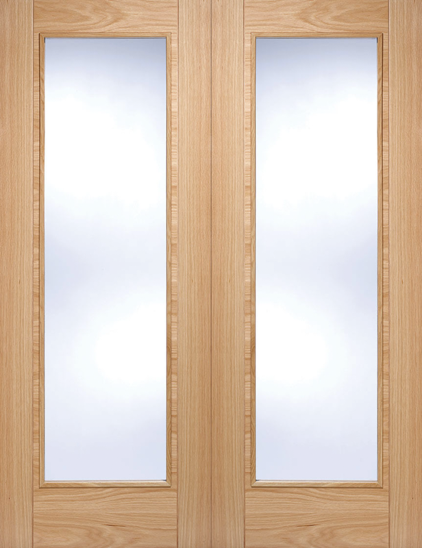 Oak Vancouver Glazed Pair - Standard - 1981 x 914 (36") x 40mm