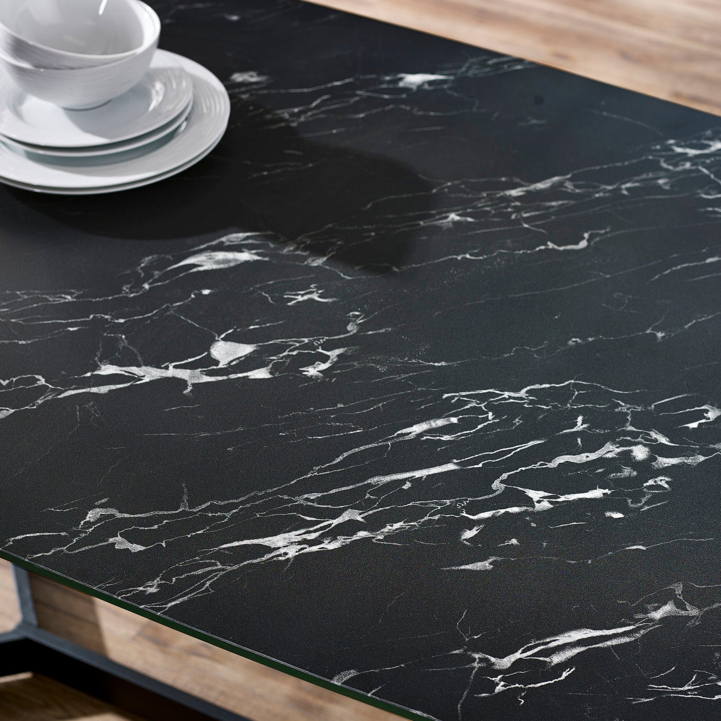 Olympus Dining Table - Black - OLY011