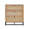 Padstow 3 Drawer Chest - Light Brown - PAD002