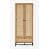 Padstow Wardrobe - Light Brown - PAD004