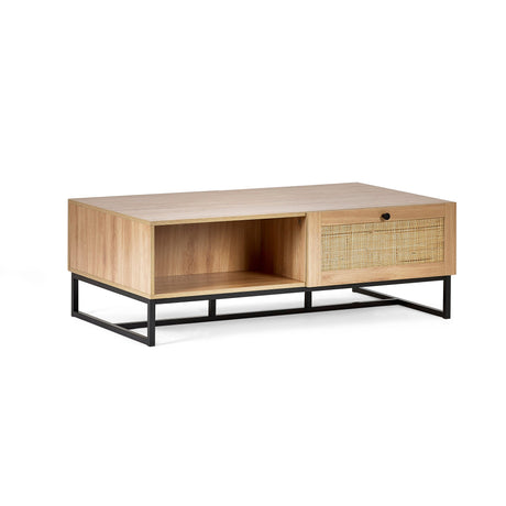 Padstow Coffee Table - Light Brown - PAD005