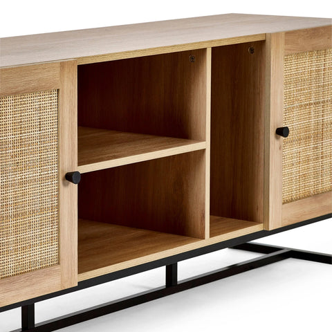 Padstow Tv Unit - Light Brown - PAD006