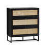 Padstow 3 Drawer Chest - Light Brown - PAD002