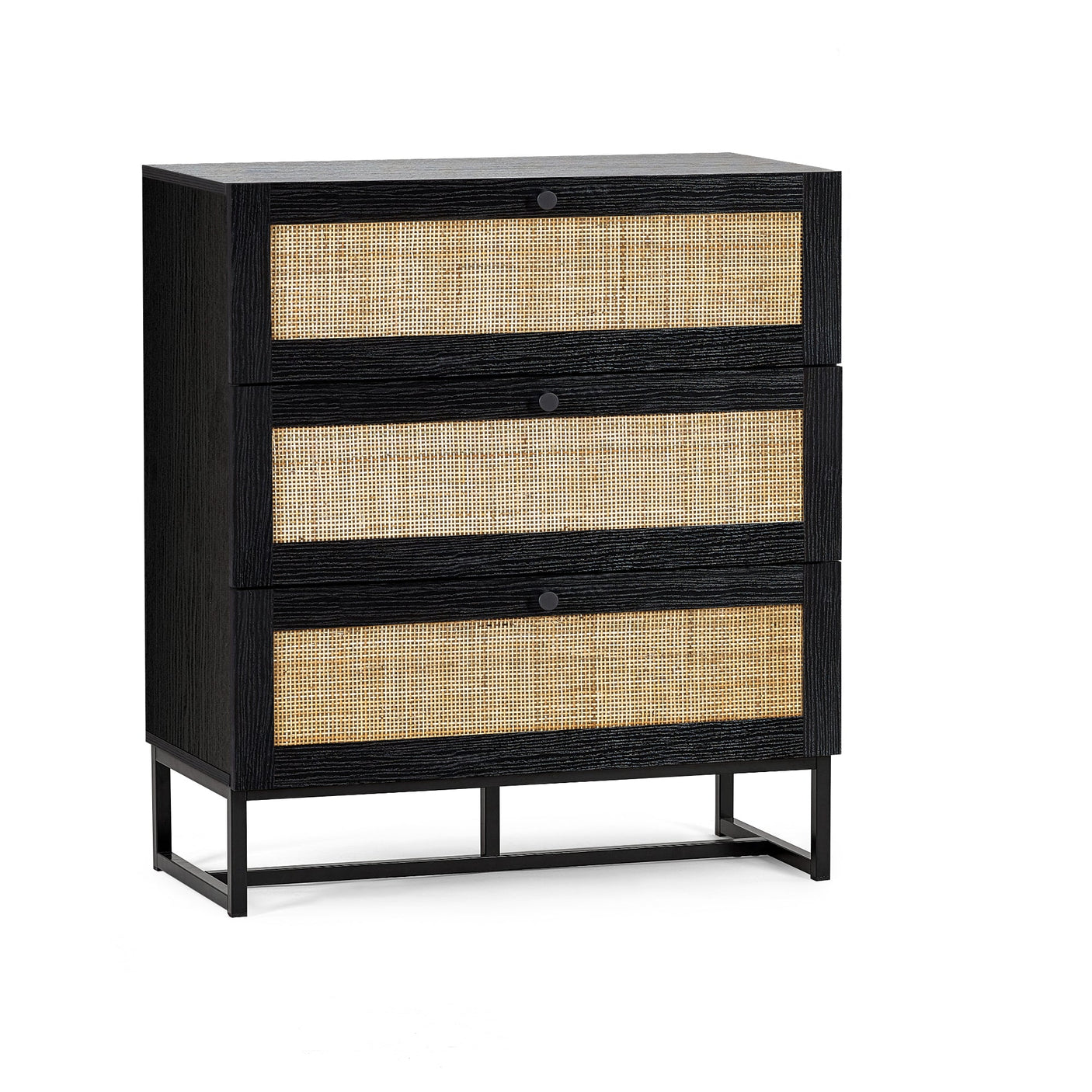Padstow 3 Drawer Chest - Light Brown - PAD002