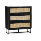 Padstow 3 Drawer Chest - Light Brown - PAD002